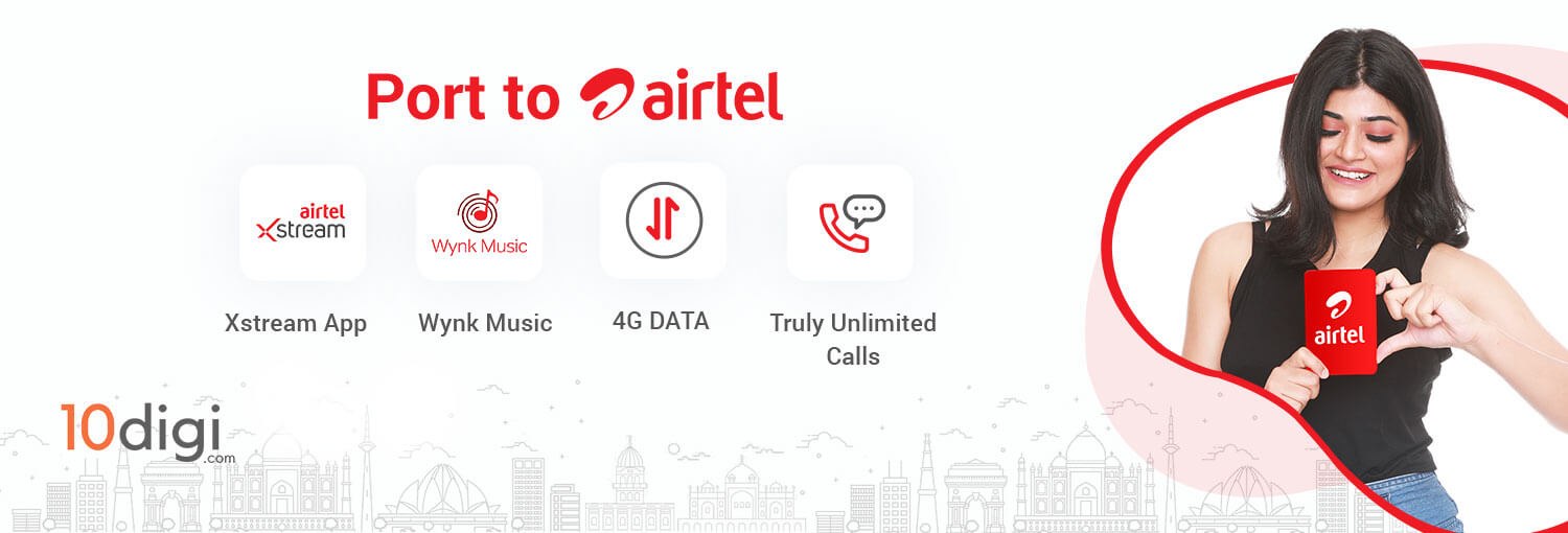 Port to Airtel Online Airtel MNP Free Delivery 2 Hrs.